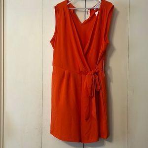 Orange romper
